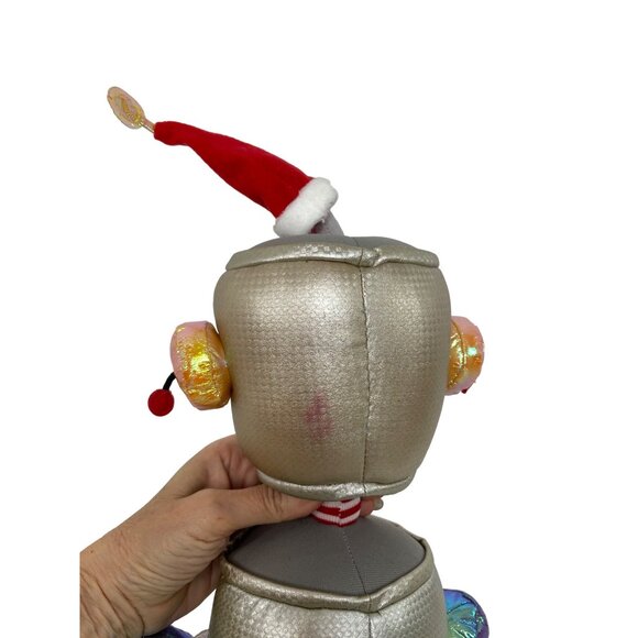 Vintage Bleap the Robot Christmas Holiday Plush Toy 22” Tall Russ Berrie - Picture 7 of 16